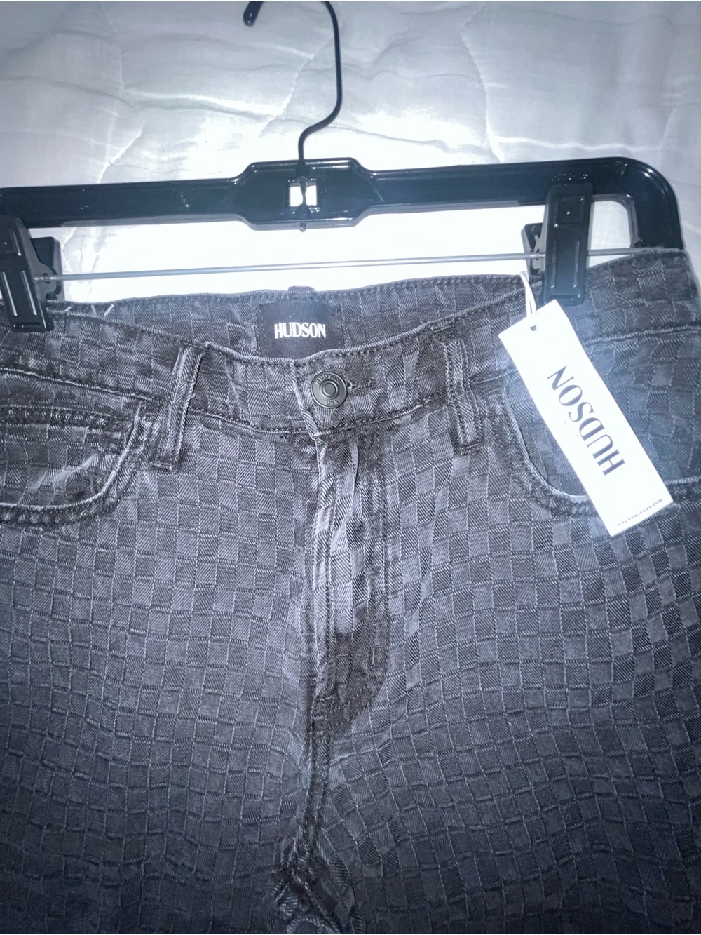 Hudson Jeans Black Textured Women's Jeans NWT